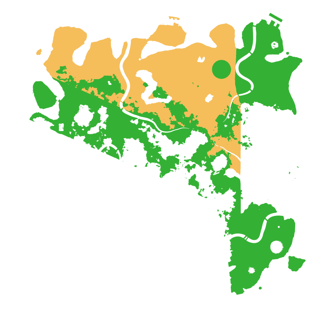 Biome Rust Map: Procedural Map, Size: 4500, Seed: 1698348759