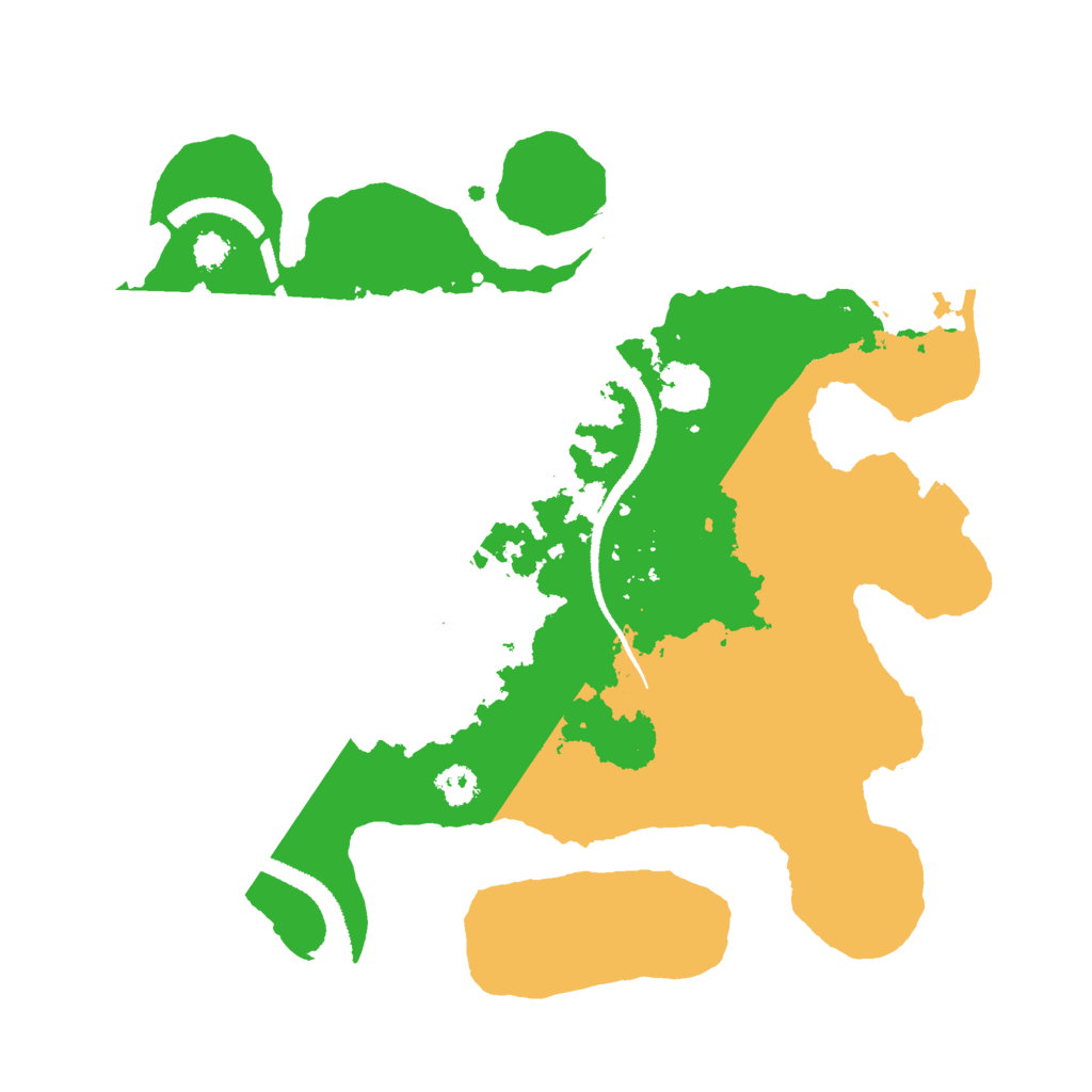 Biome Rust Map: Procedural Map, Size: 2750, Seed: 563515823