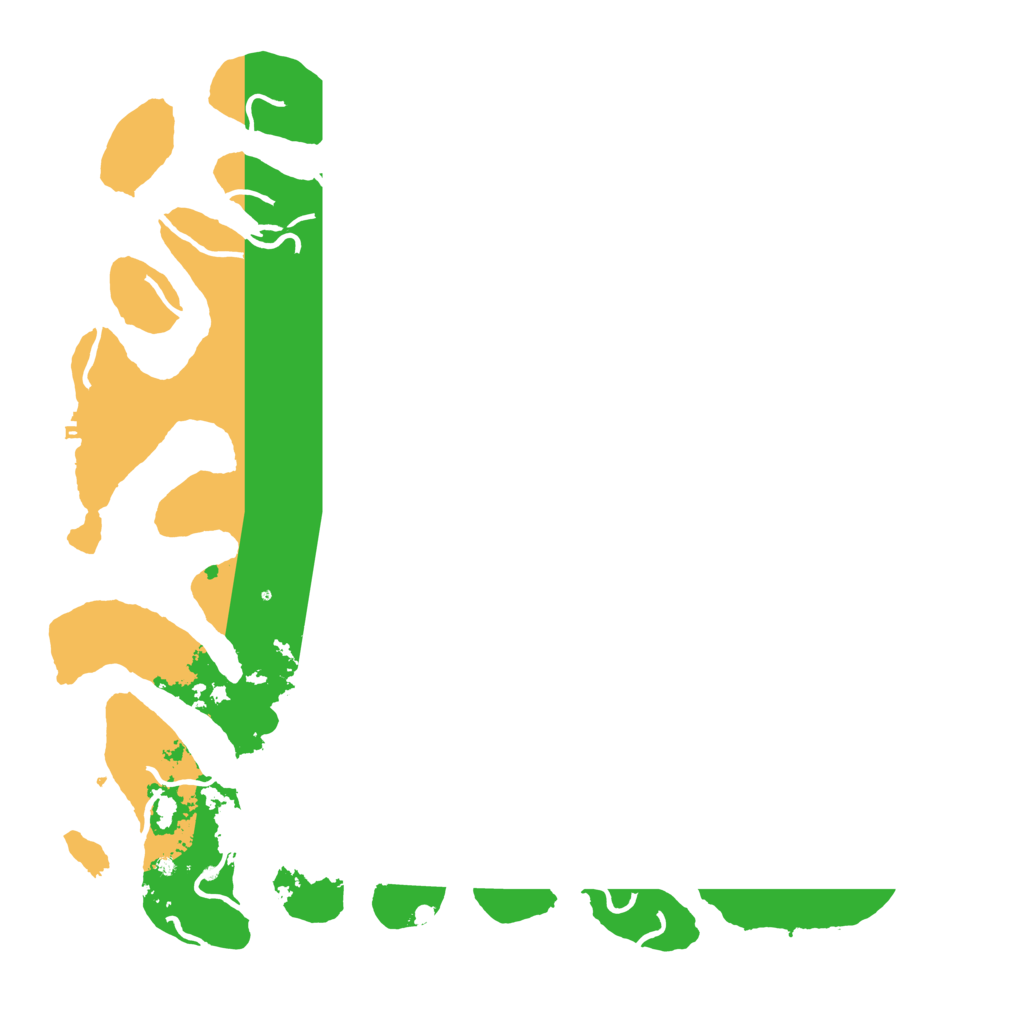 Biome Rust Map: Procedural Map, Size: 5000, Seed: 59520