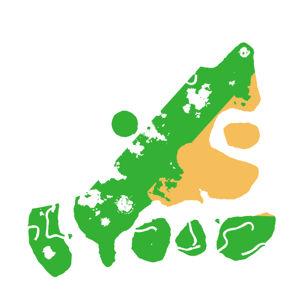 Biome Rust Map: Procedural Map, Size: 3000, Seed: 21474
