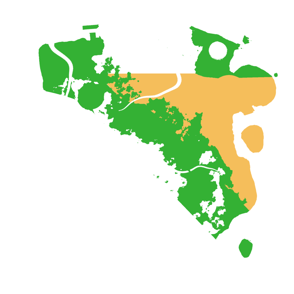 Biome Rust Map: Procedural Map, Size: 3000, Seed: 314794