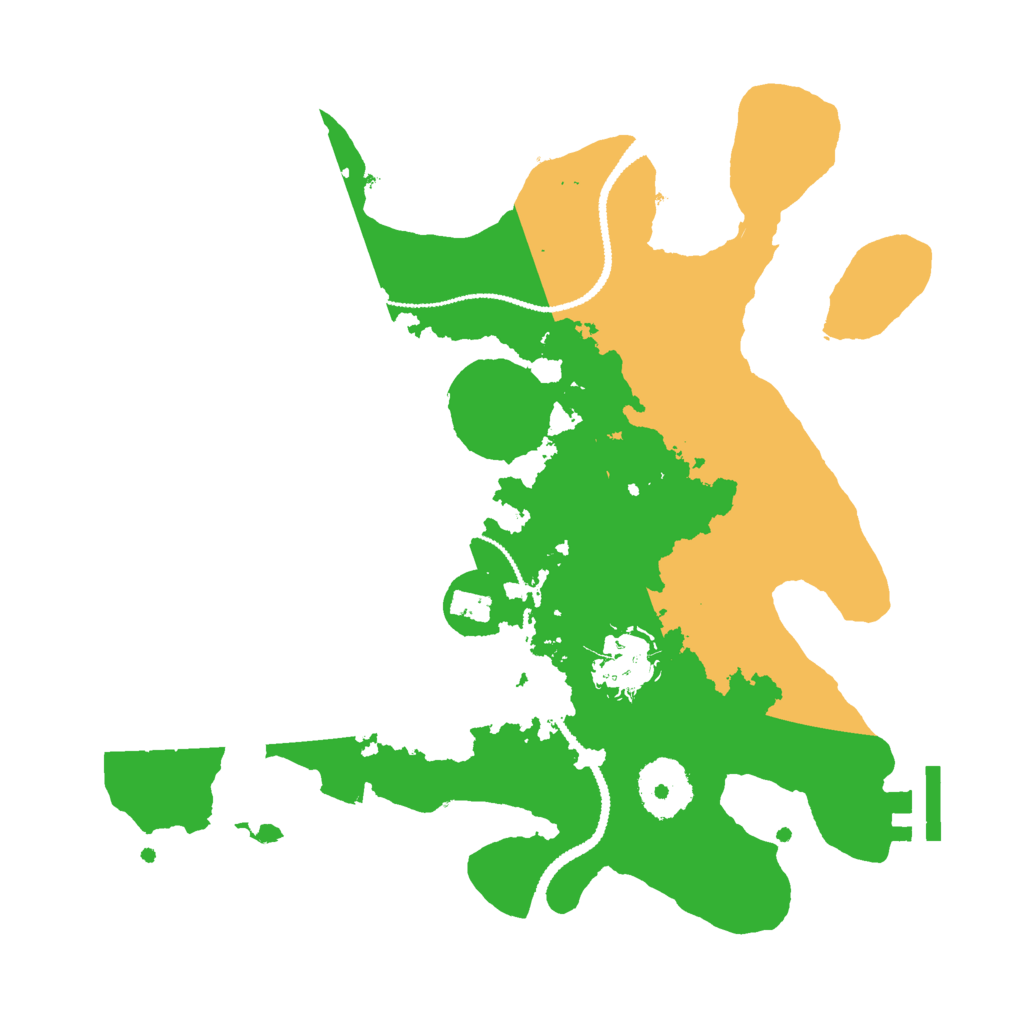 Biome Rust Map: Procedural Map, Size: 2750, Seed: 234732767