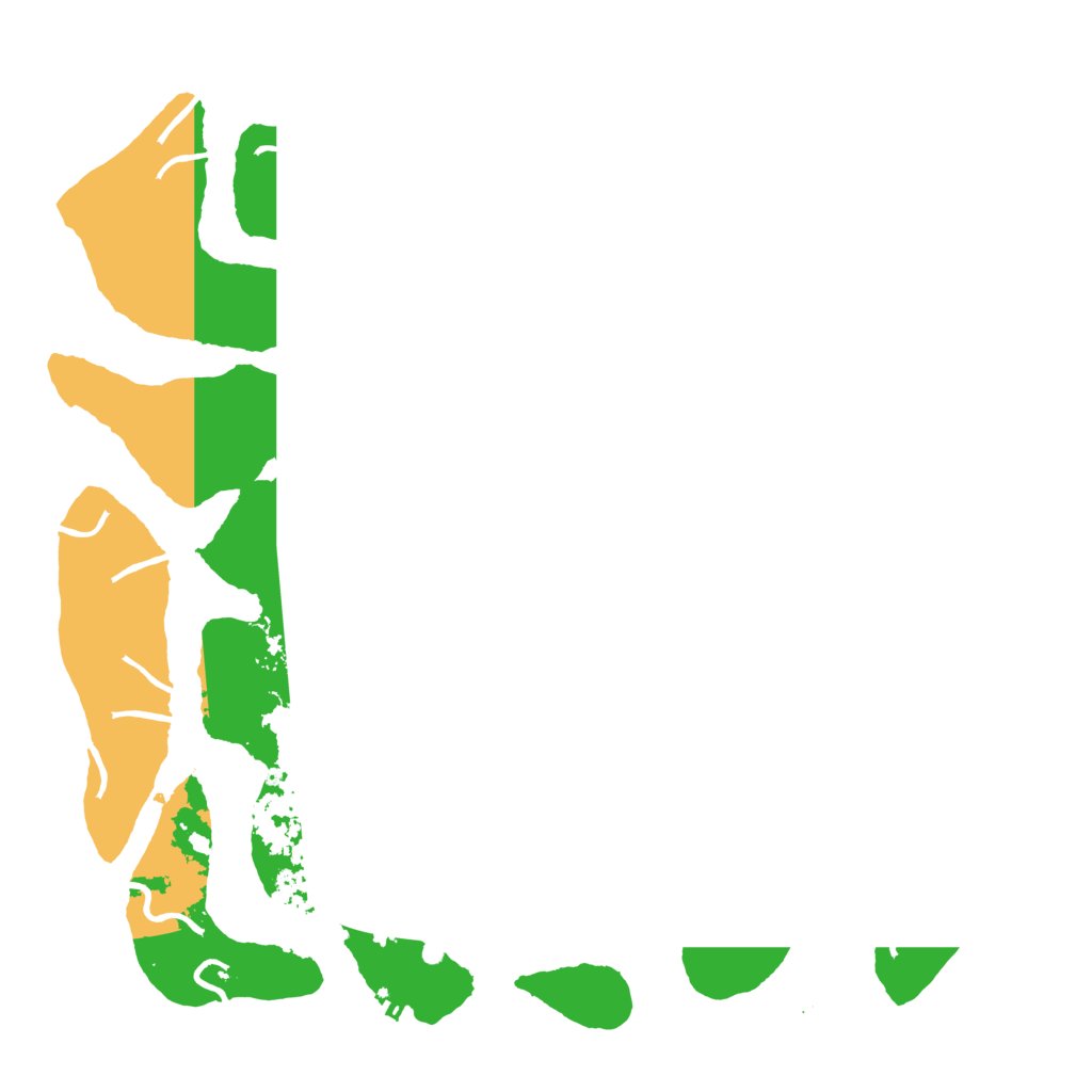 Biome Rust Map: Procedural Map, Size: 4500, Seed: 695813