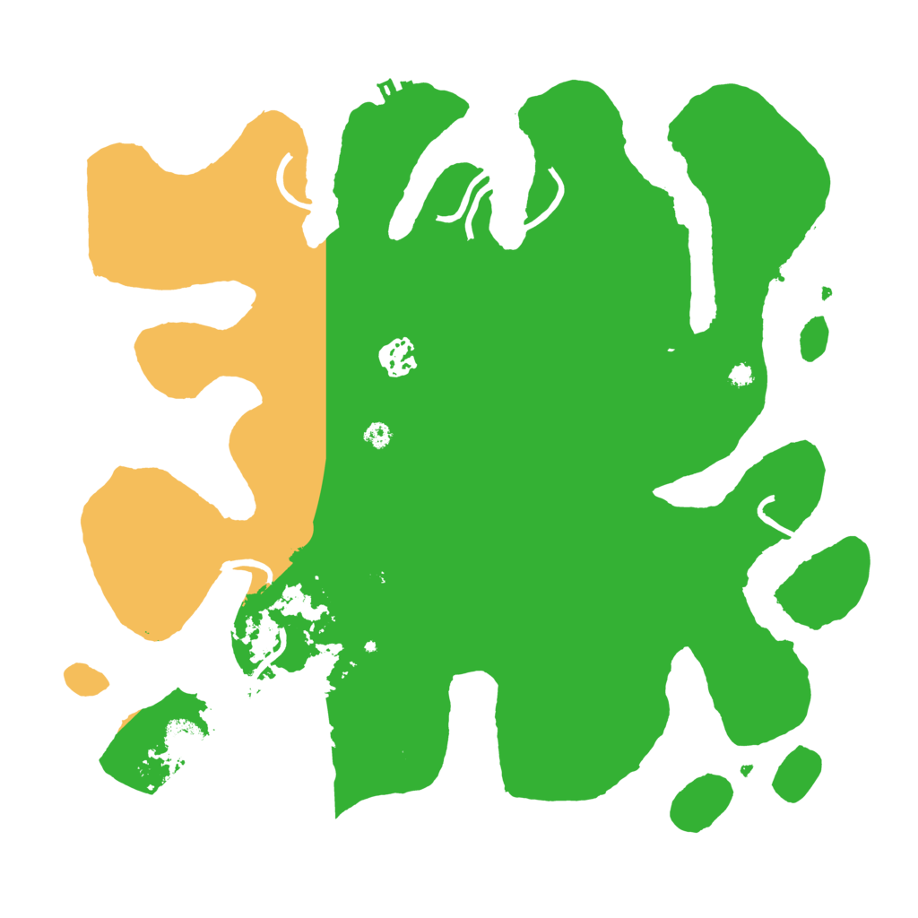 Biome Rust Map: Procedural Map, Size: 3600, Seed: 1398828596