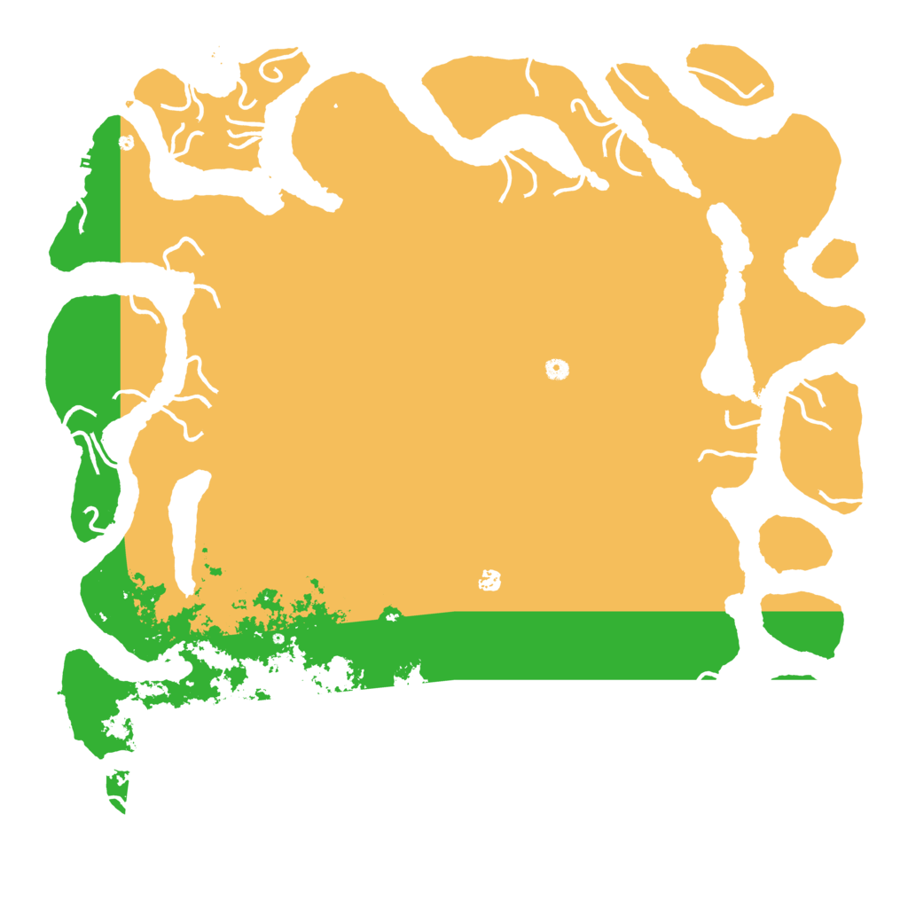 Biome Rust Map: Procedural Map, Size: 6000, Seed: 4564645