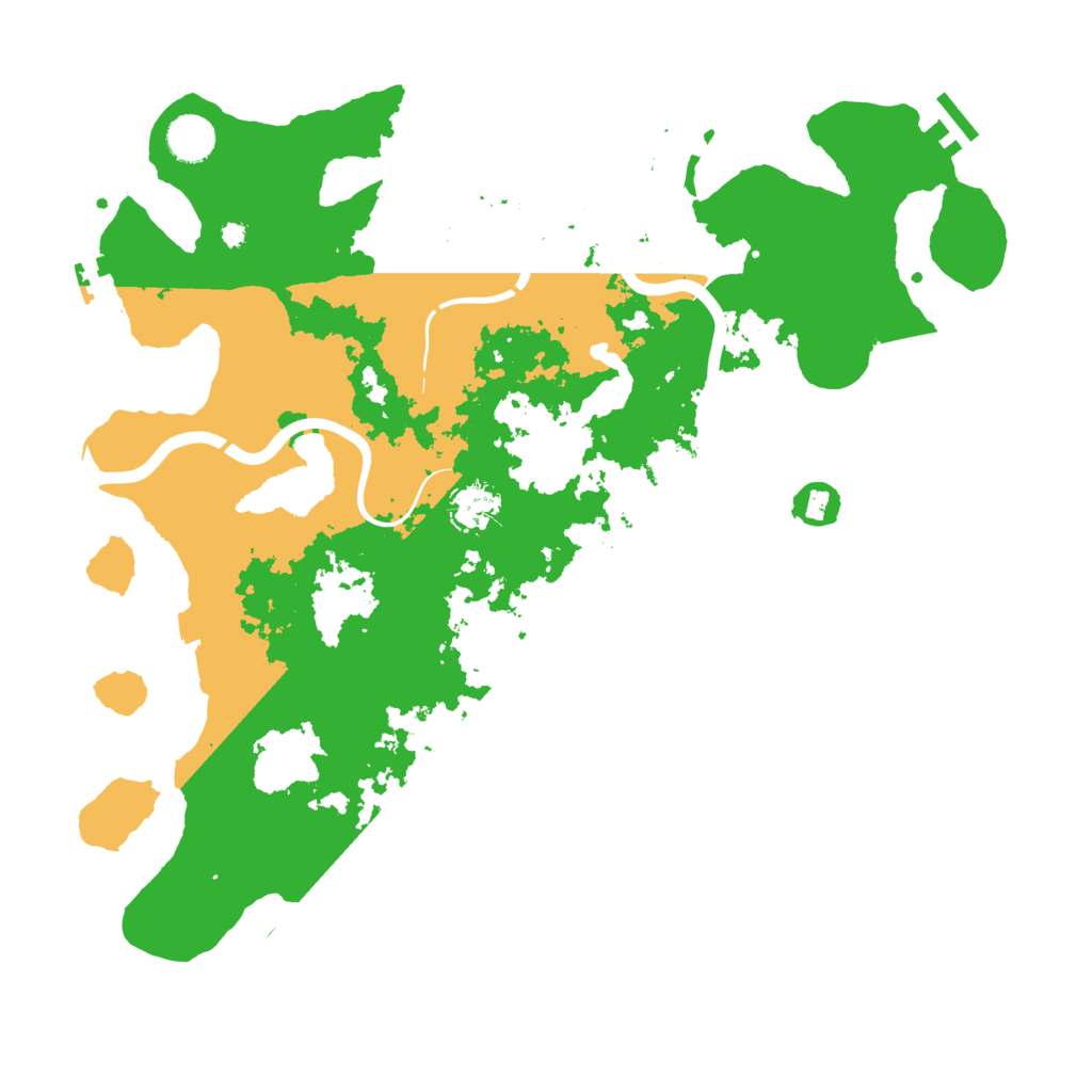 Biome Rust Map: Procedural Map, Size: 4000, Seed: 65535678