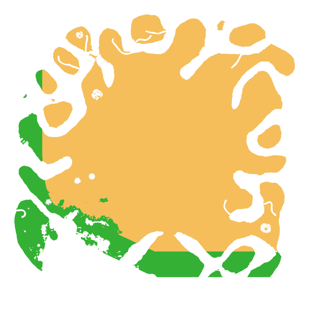 Biome Rust Map: Procedural Map, Size: 4500, Seed: 2056125217