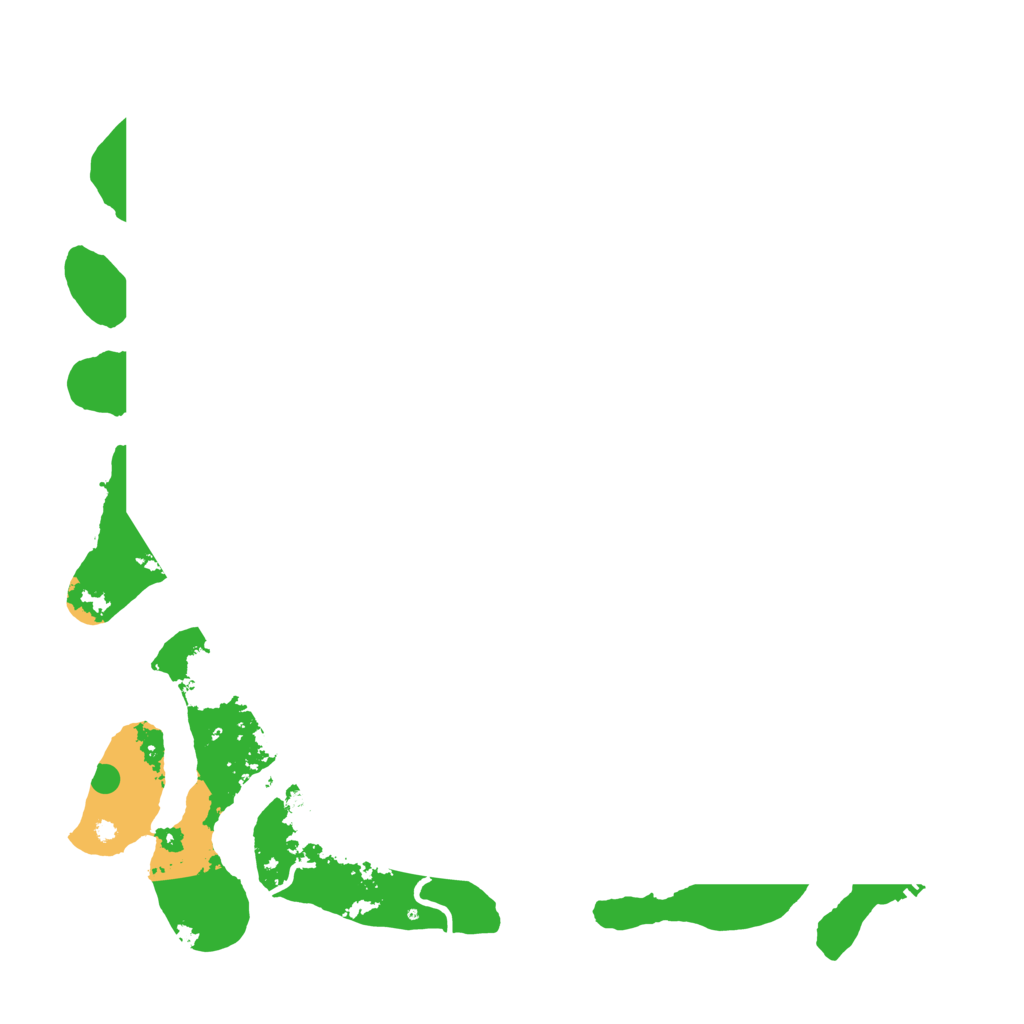 Biome Rust Map: Procedural Map, Size: 4500, Seed: 997809693