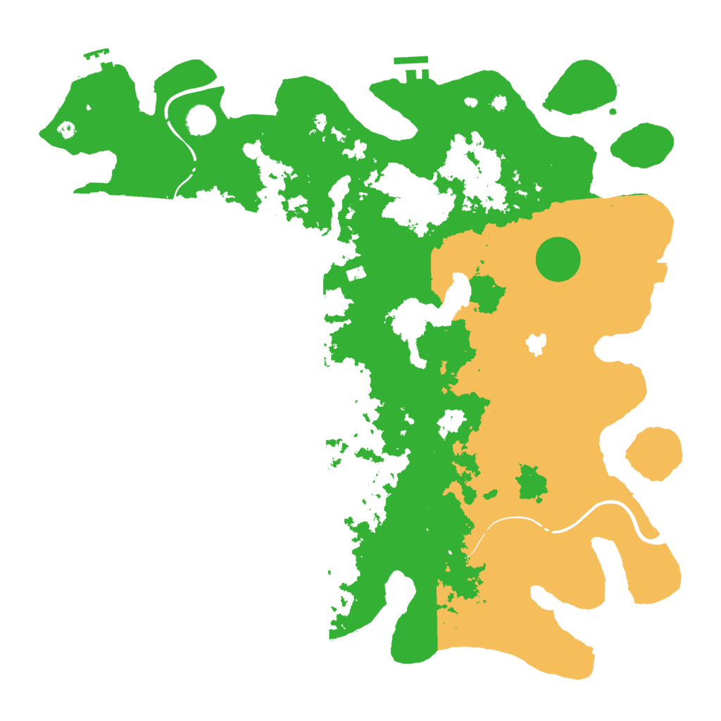 Biome Rust Map: Procedural Map, Size: 4250, Seed: 1432779303