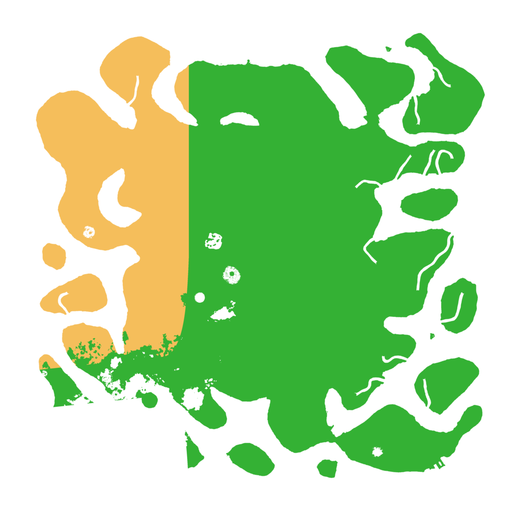 Biome Rust Map: Procedural Map, Size: 4500, Seed: 27188