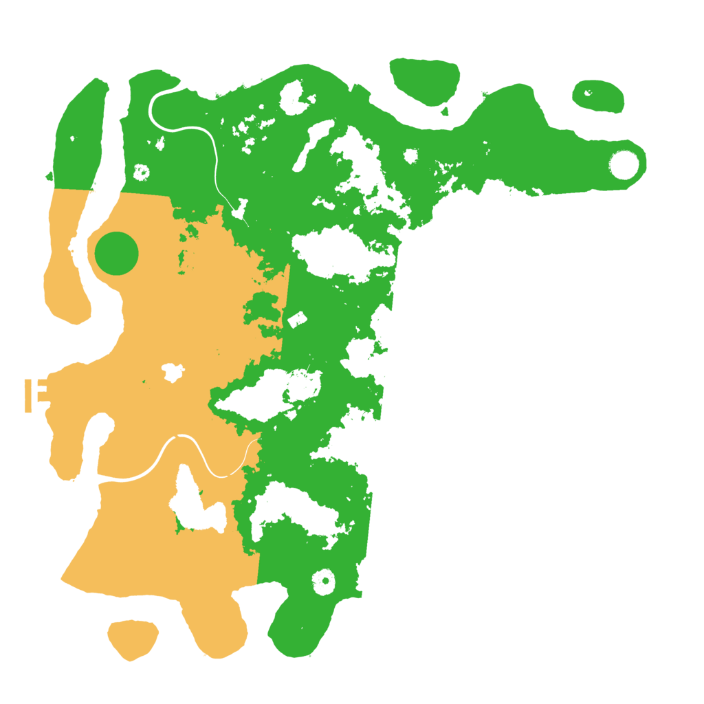 Biome Rust Map: Procedural Map, Size: 4250, Seed: 1314016798