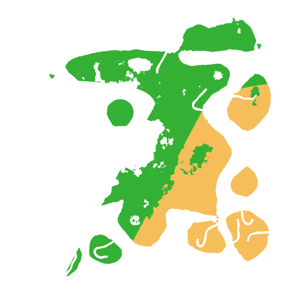 Biome Rust Map: Procedural Map, Size: 3000, Seed: 1900