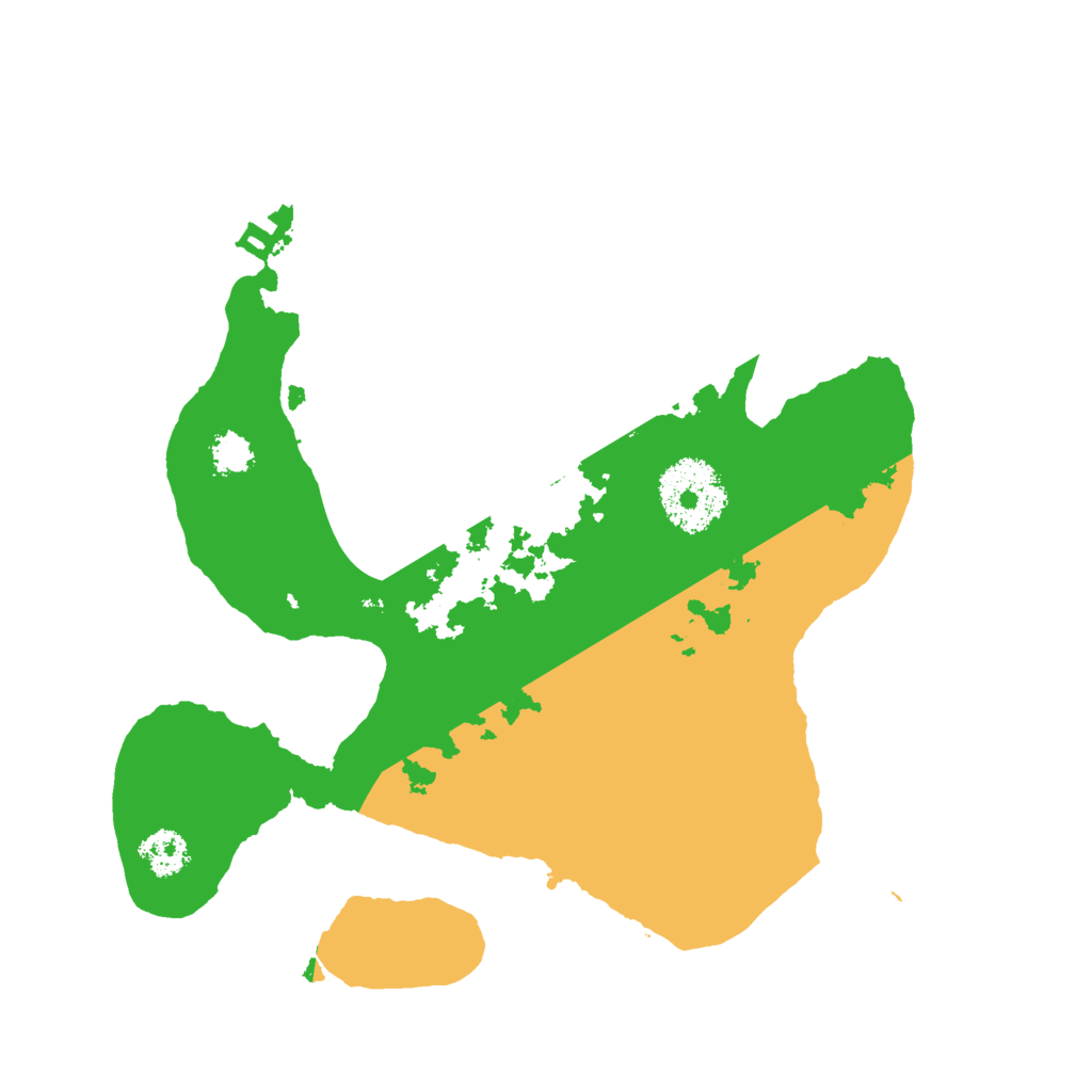 Biome Rust Map: Procedural Map, Size: 2400, Seed: 5426