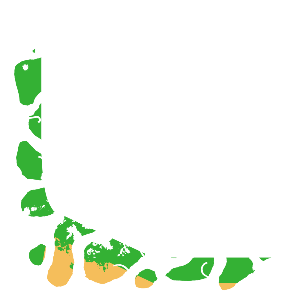 Biome Rust Map: Procedural Map, Size: 4500, Seed: 54236543