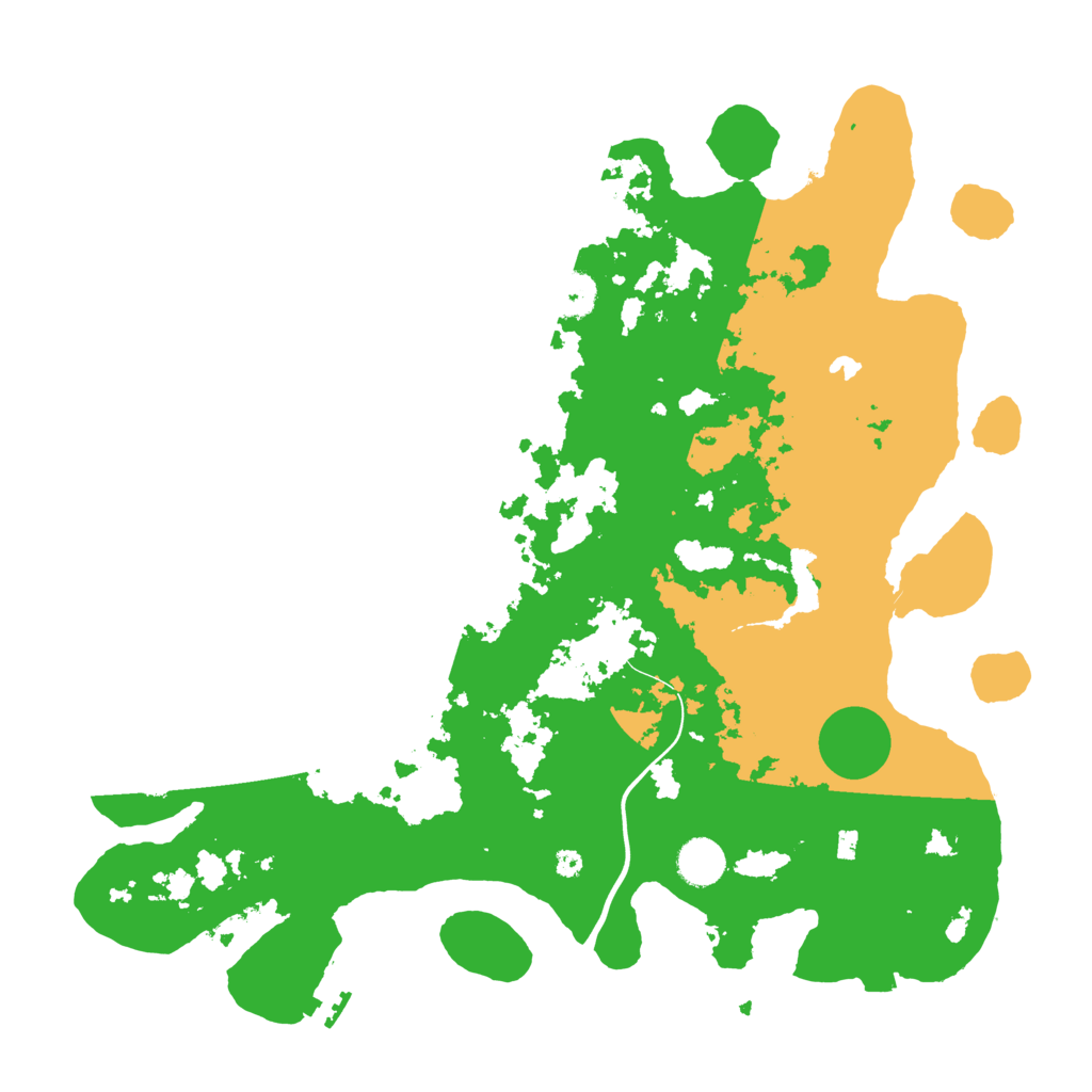 Biome Rust Map: Procedural Map, Size: 4000, Seed: 559025635