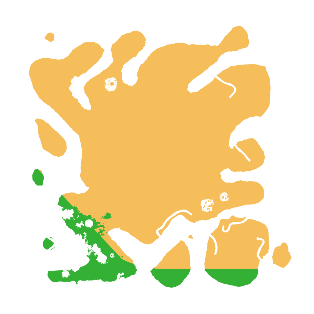 Biome Rust Map: Procedural Map, Size: 3500, Seed: 20211121