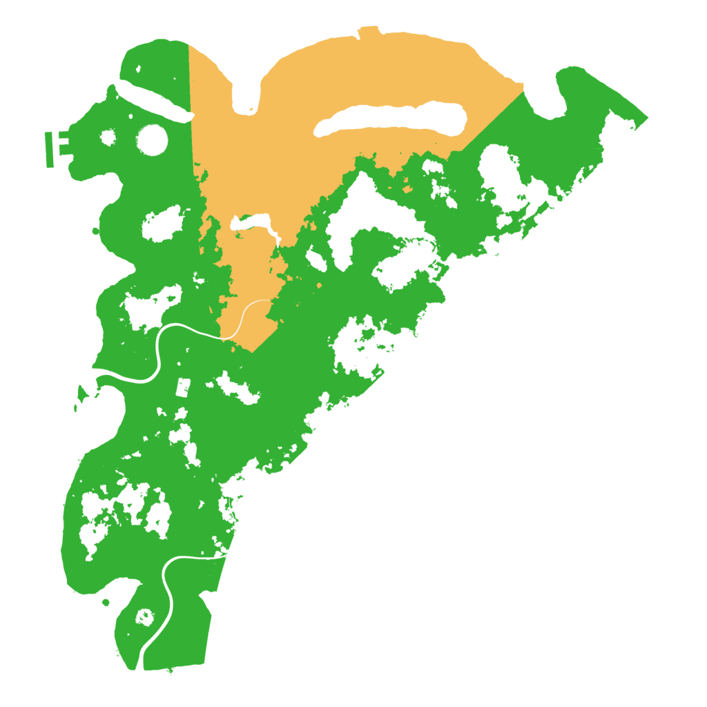 Biome Rust Map: Procedural Map, Size: 4000, Seed: 594090403