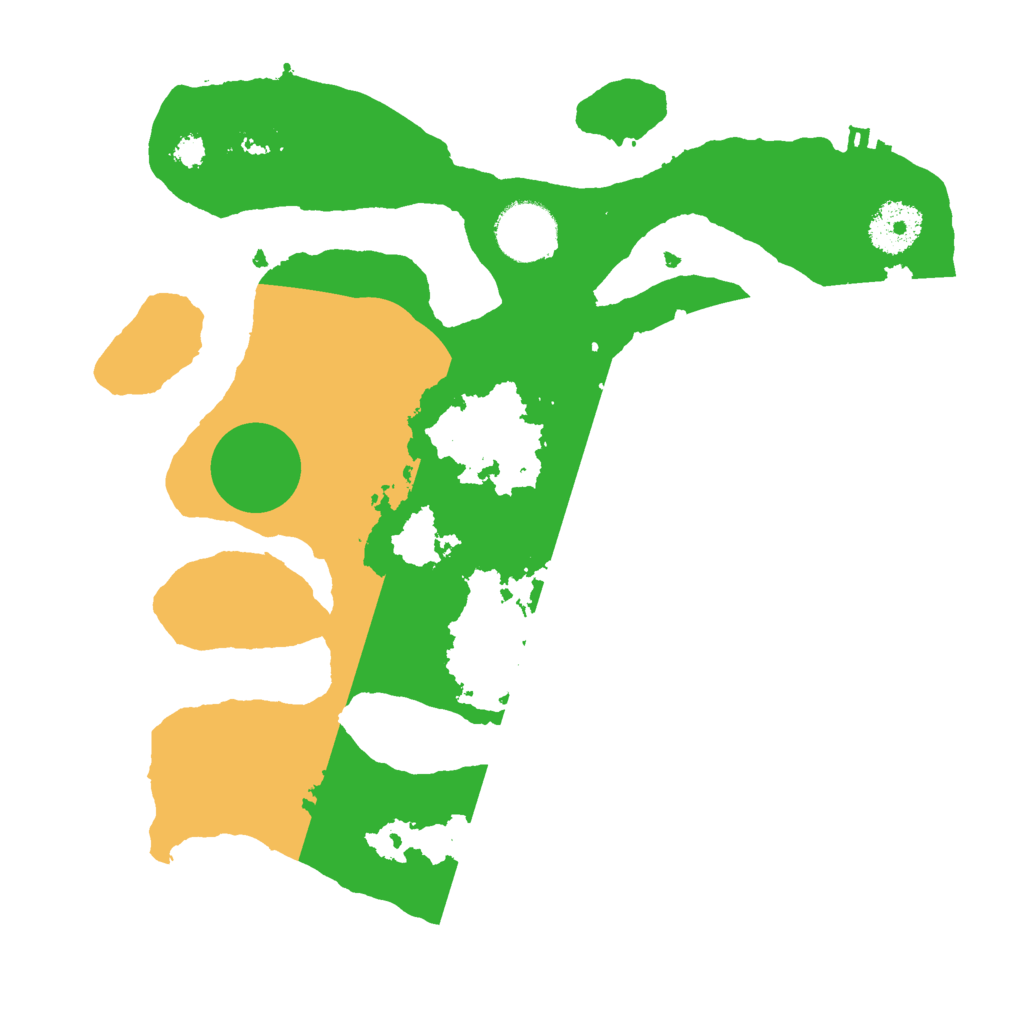 Biome Rust Map: Procedural Map, Size: 3000, Seed: 396952