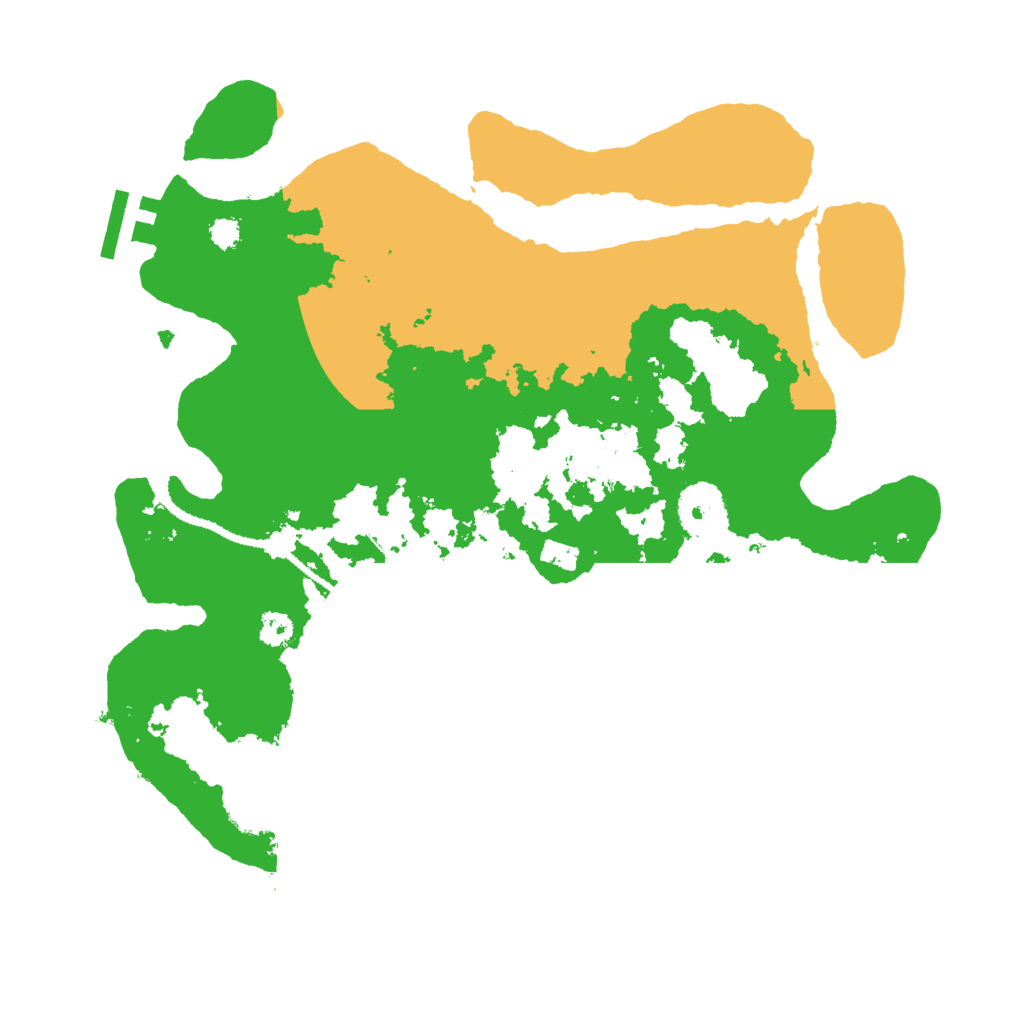 Biome Rust Map: Procedural Map, Size: 3000, Seed: 201962