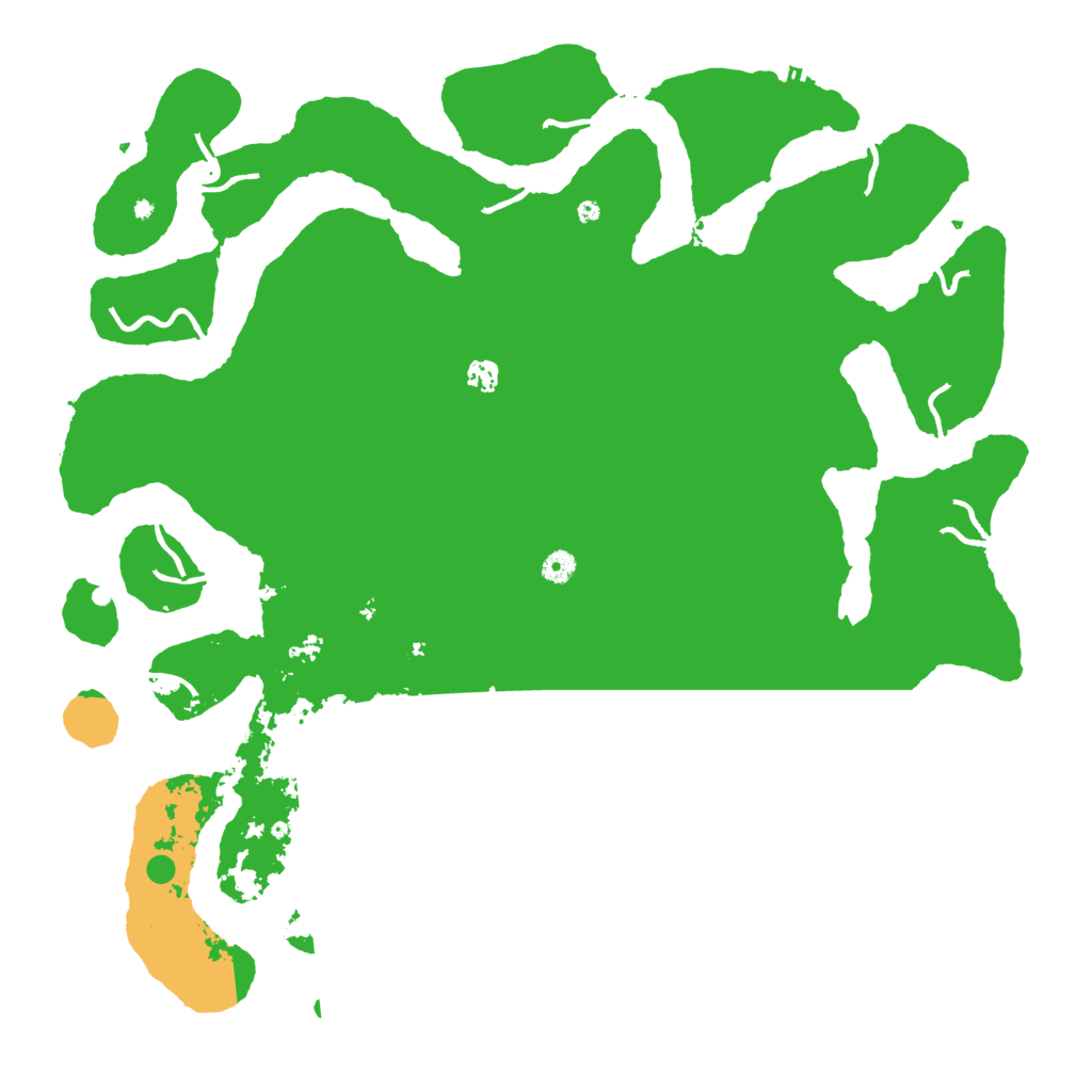 Biome Rust Map: Procedural Map, Size: 5000, Seed: 1298345