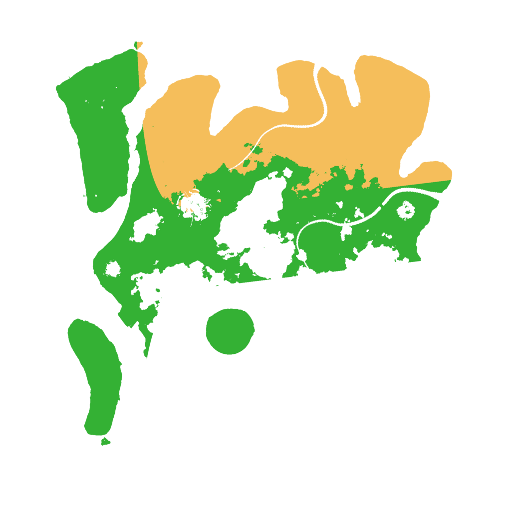 Biome Rust Map: Procedural Map, Size: 3000, Seed: 1653984643