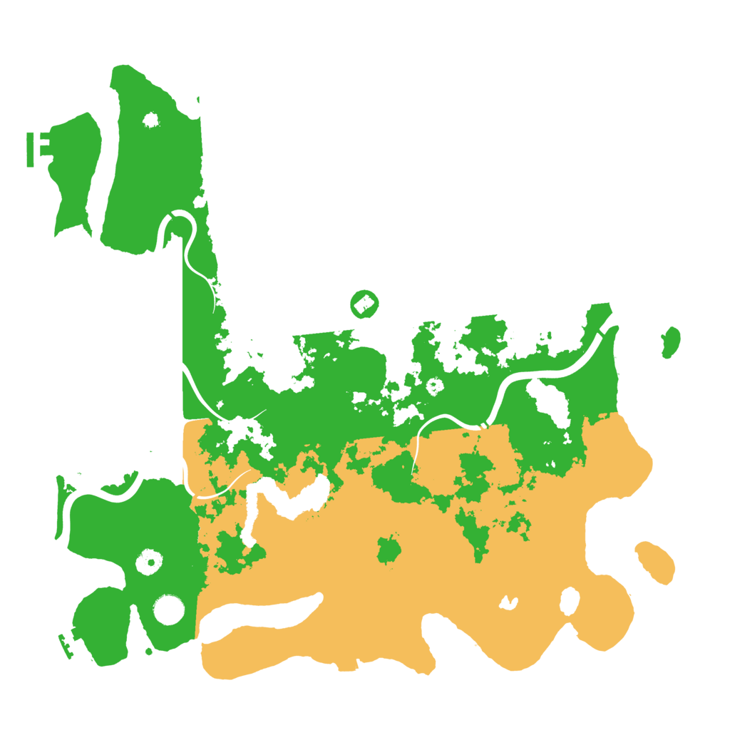 Biome Rust Map: Procedural Map, Size: 4250, Seed: 504435311