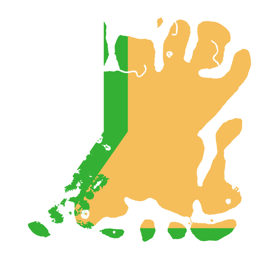 Biome Rust Map: Procedural Map, Size: 4300, Seed: 1132161296