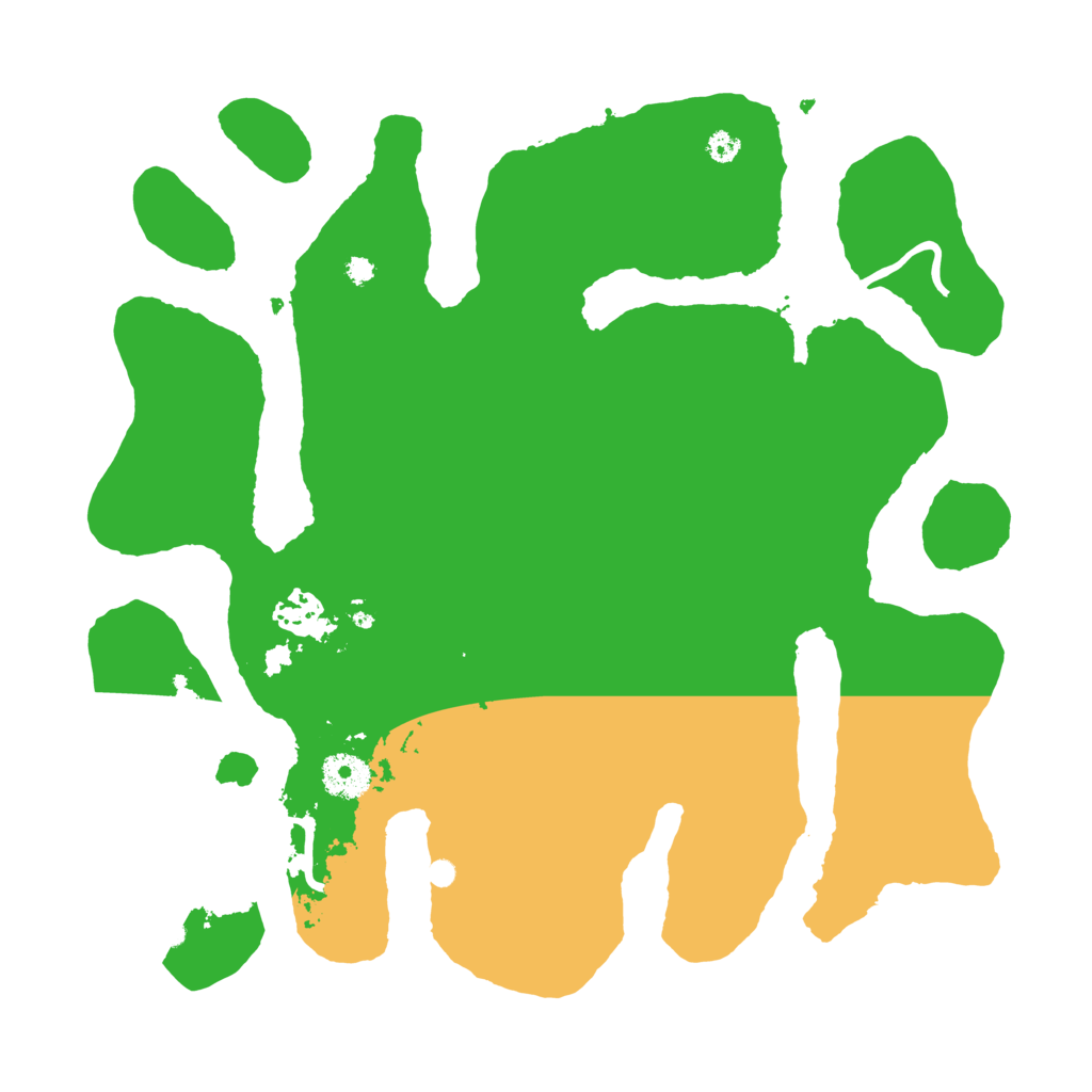 Biome Rust Map: Procedural Map, Size: 3500, Seed: 457896312