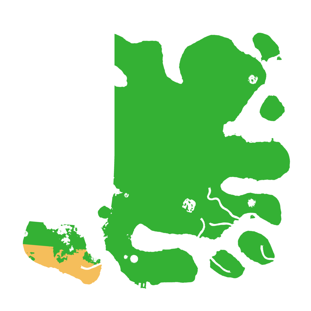 Biome Rust Map: Procedural Map, Size: 3500, Seed: 1469774316