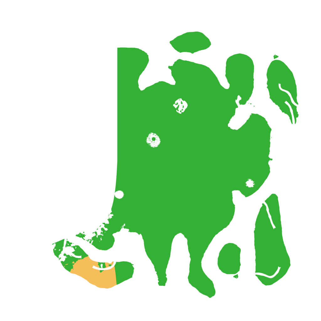 Biome Rust Map: Procedural Map, Size: 3500, Seed: 1281983548