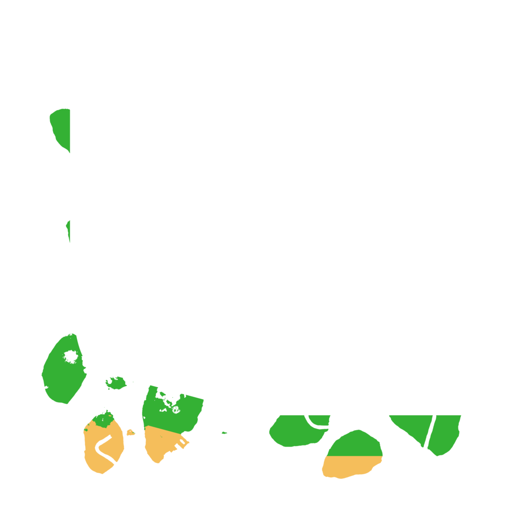 Biome Rust Map: Procedural Map, Size: 3500, Seed: 2859123