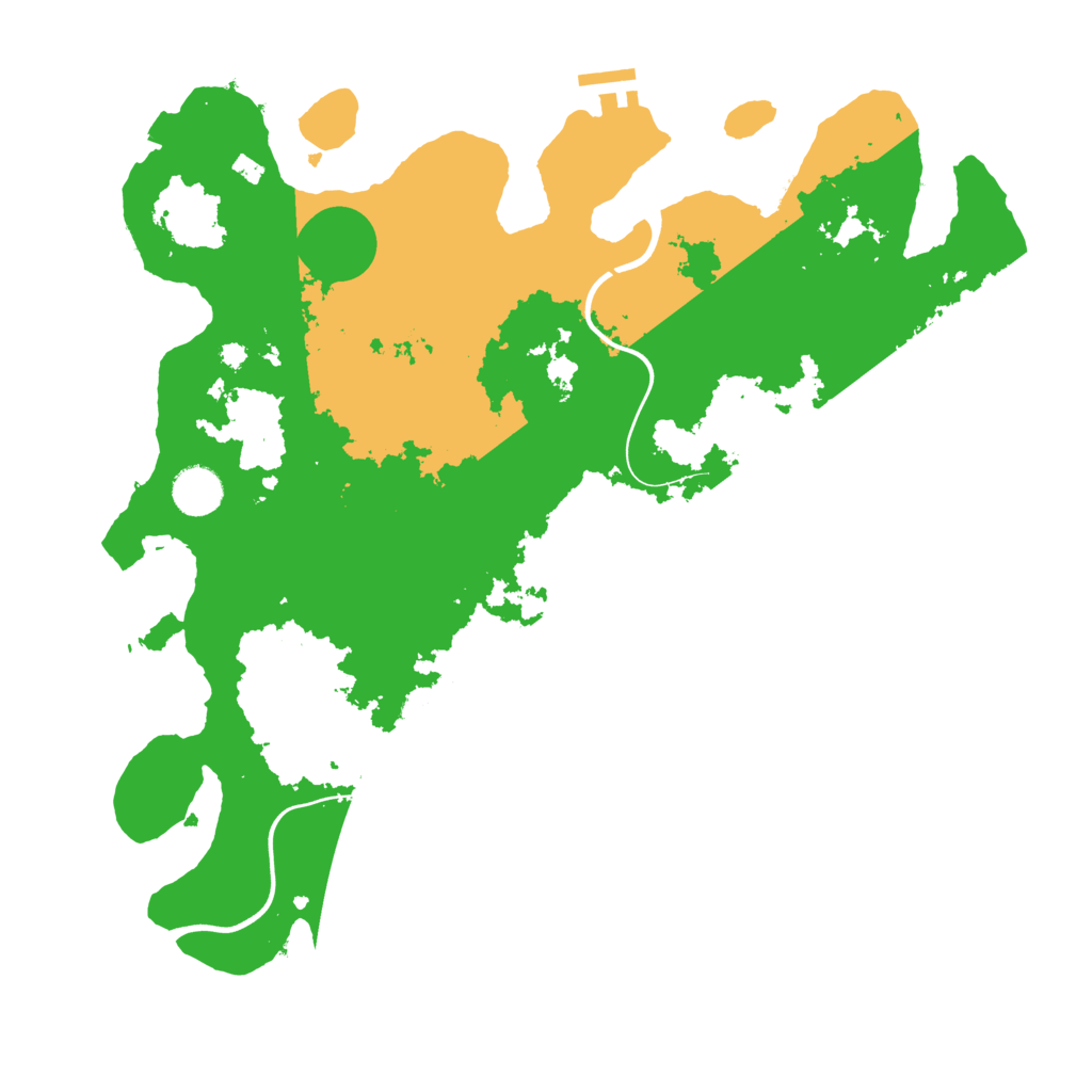 Biome Rust Map: Procedural Map, Size: 3850, Seed: 338377540