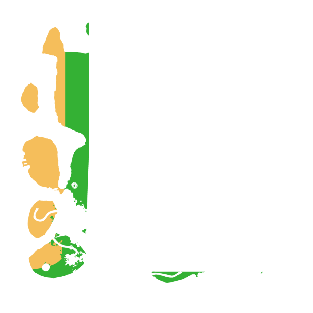 Biome Rust Map: Procedural Map, Size: 3700, Seed: 1219797181