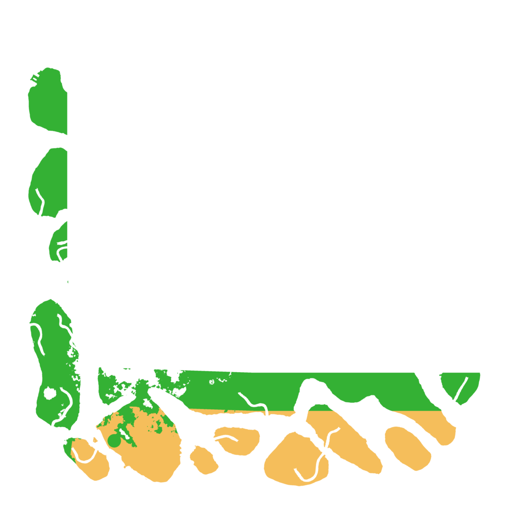 Biome Rust Map: Procedural Map, Size: 5000, Seed: 2324565