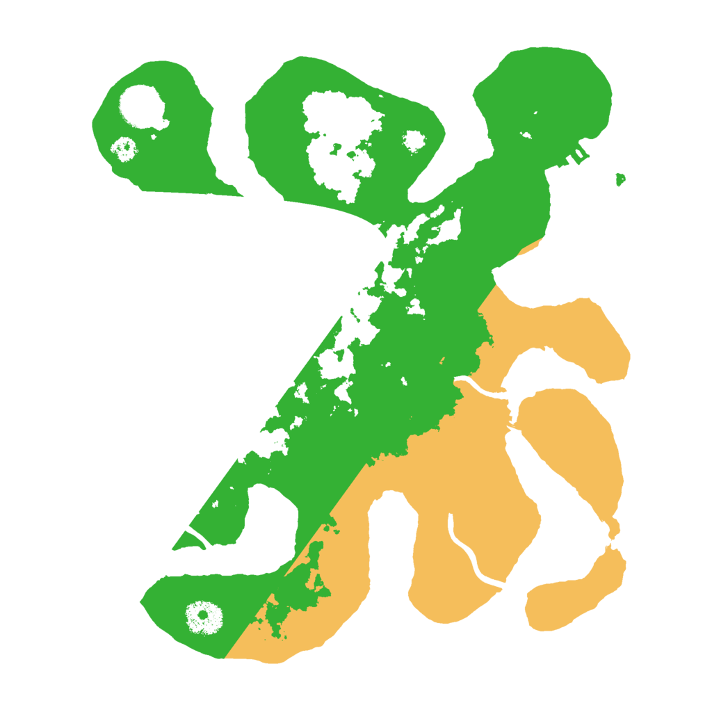 Biome Rust Map: Procedural Map, Size: 3000, Seed: 111221