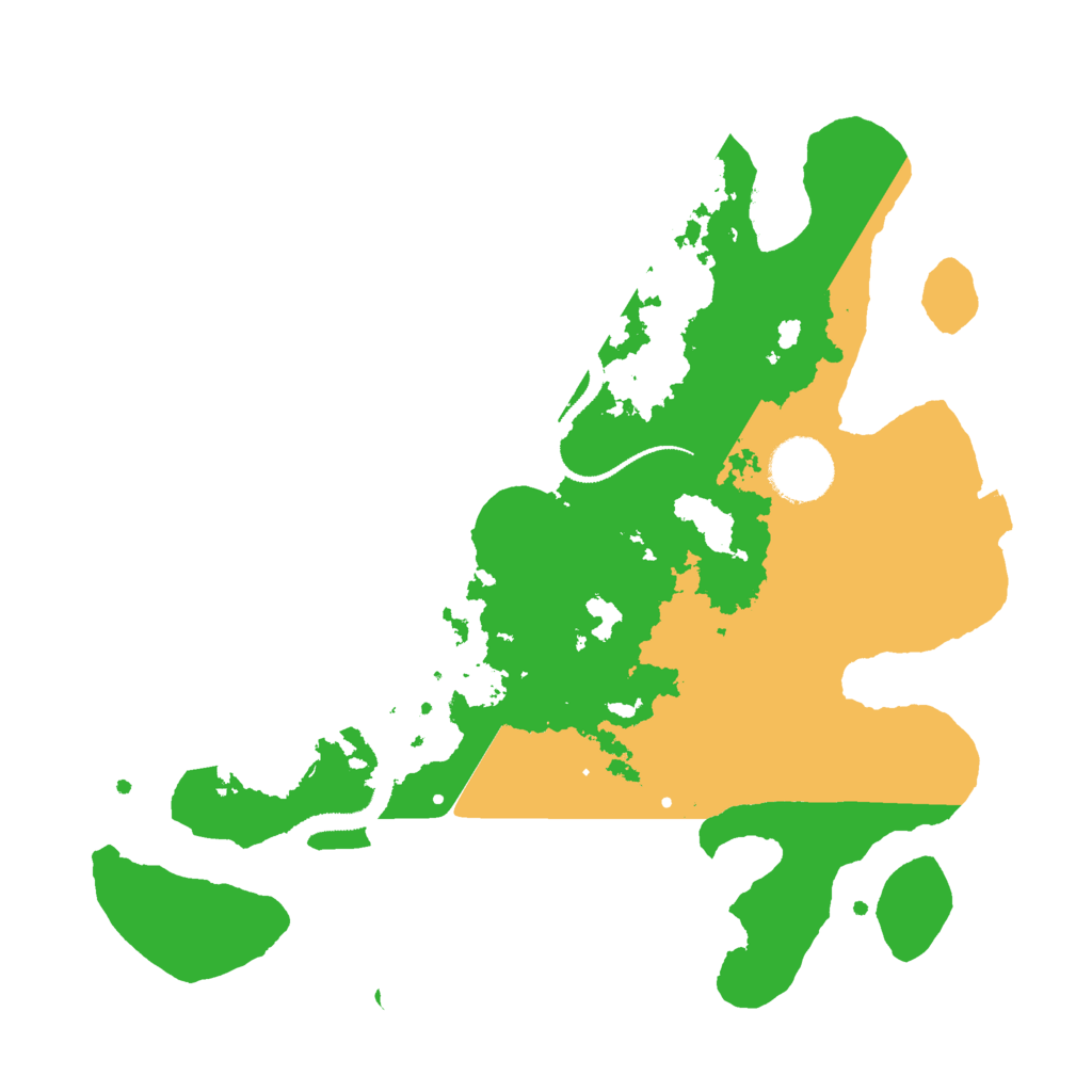 Biome Rust Map: Procedural Map, Size: 3000, Seed: 136035