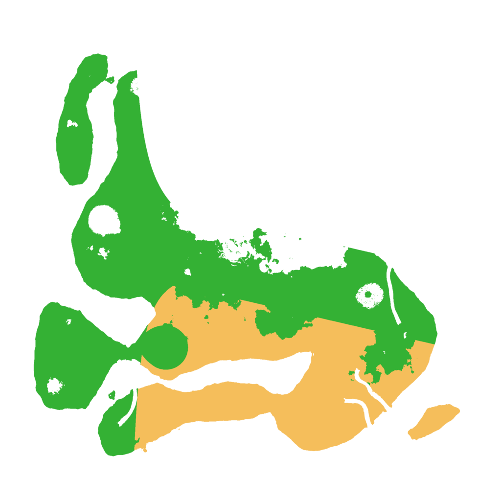 Biome Rust Map: Procedural Map, Size: 3000, Seed: 508657