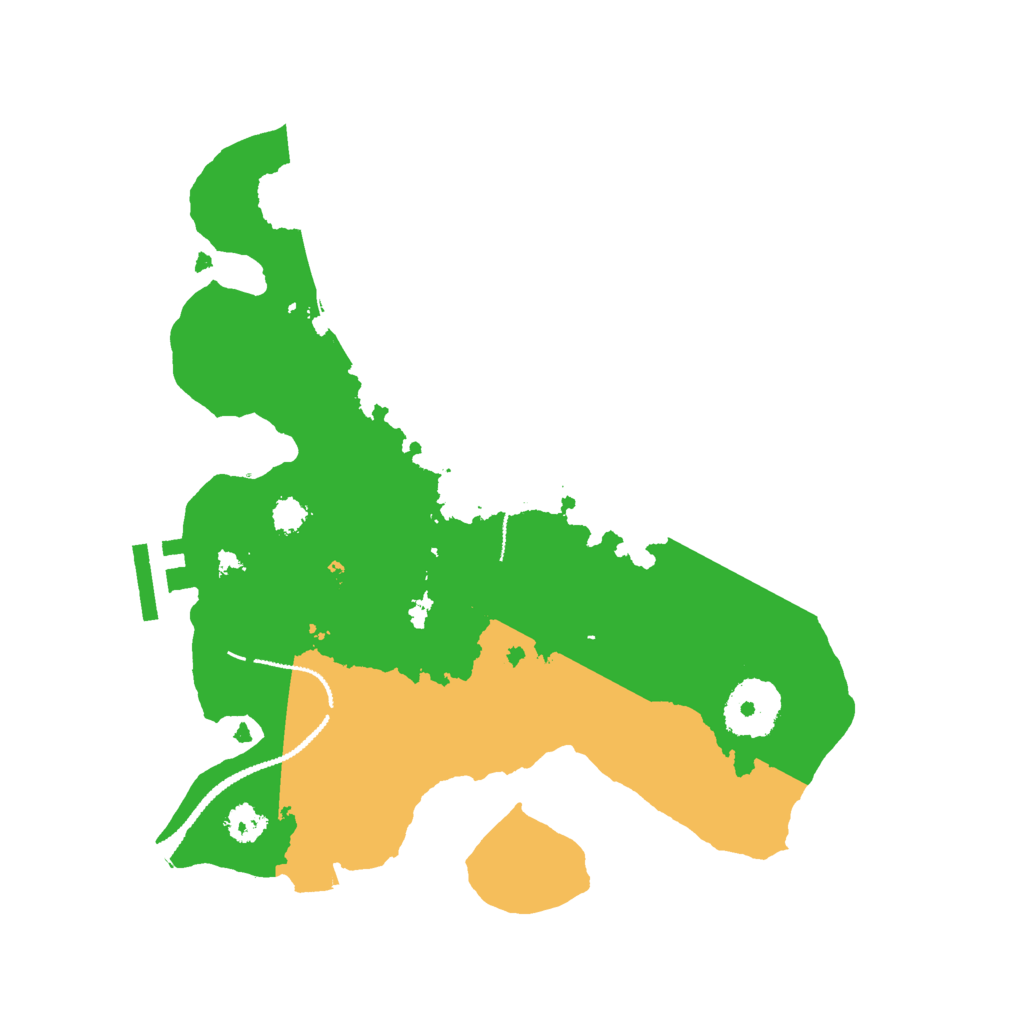 Biome Rust Map: Procedural Map, Size: 2700, Seed: 1253023584