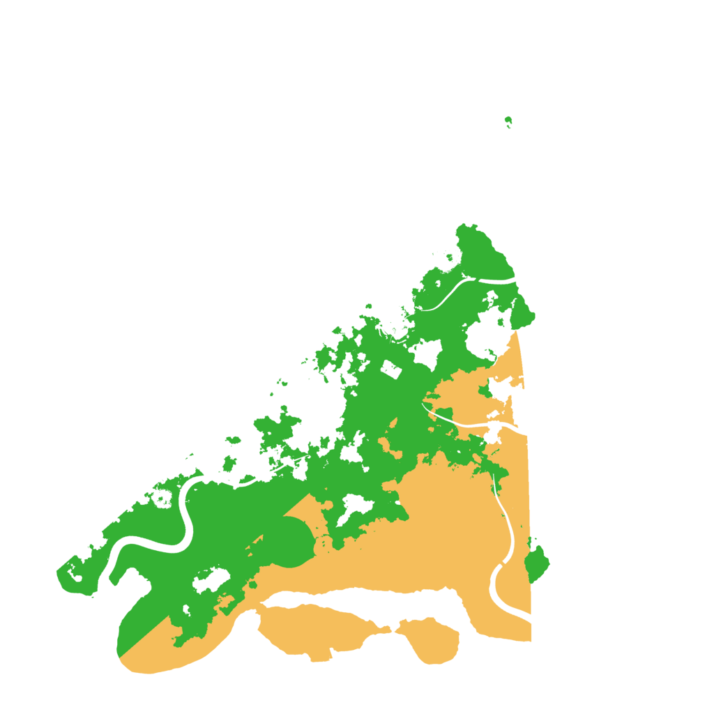 Biome Rust Map: Procedural Map, Size: 3850, Seed: 1670137571