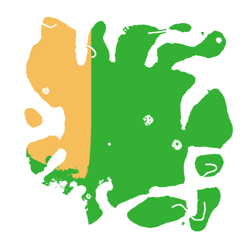 Biome Rust Map: Procedural Map, Size: 3700, Seed: 1651069673