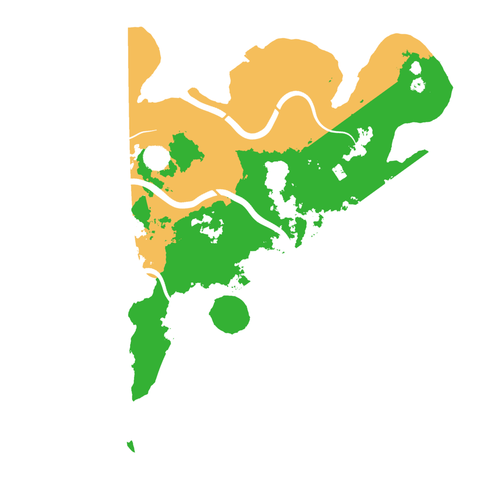 Biome Rust Map: Procedural Map, Size: 3600, Seed: 1441785047