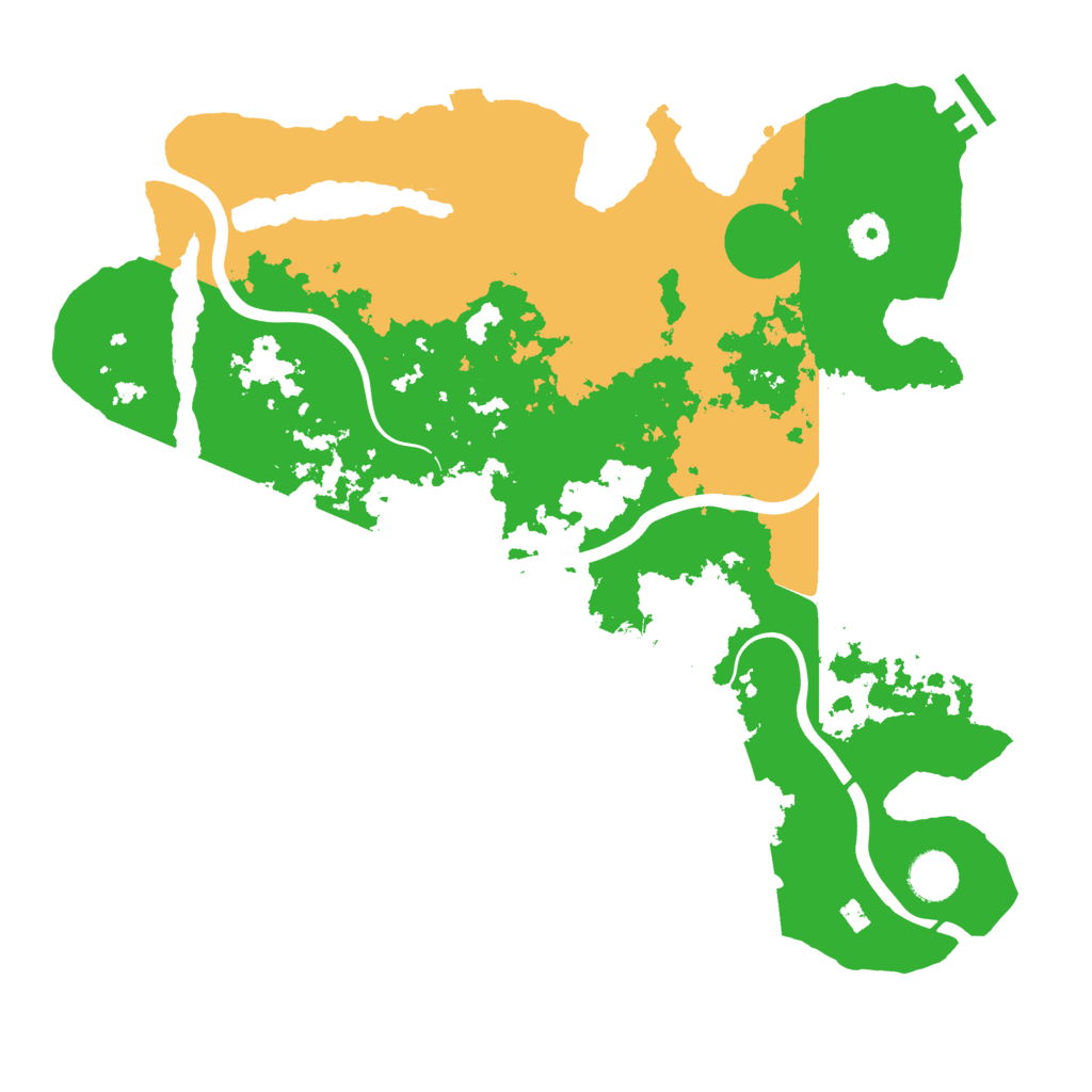 Biome Rust Map: Procedural Map, Size: 3850, Seed: 1873863521