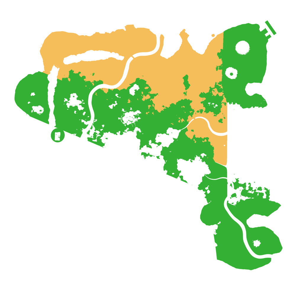 Biome Rust Map: Procedural Map, Size: 3850, Seed: 1873863521