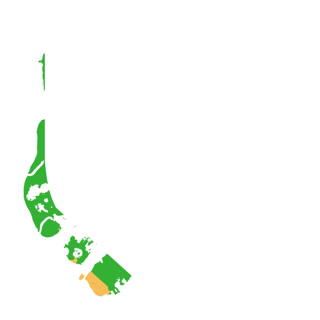 Biome Rust Map: Procedural Map, Size: 3400, Seed: 2048255405