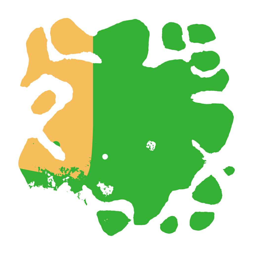 Biome Rust Map: Barren, Size: 4000, Seed: 12758