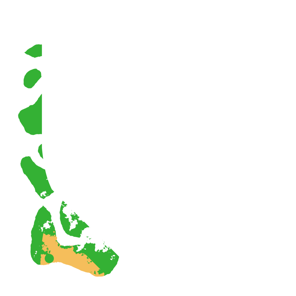 Biome Rust Map: Barren, Size: 4300, Seed: 7777457