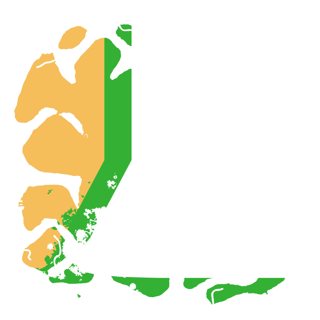 Biome Rust Map: Procedural Map, Size: 4500, Seed: 845041645