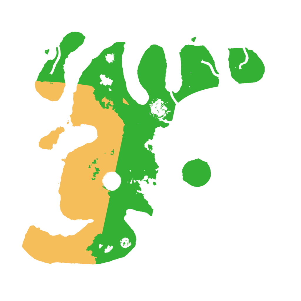 Biome Rust Map: Procedural Map, Size: 3000, Seed: 54700