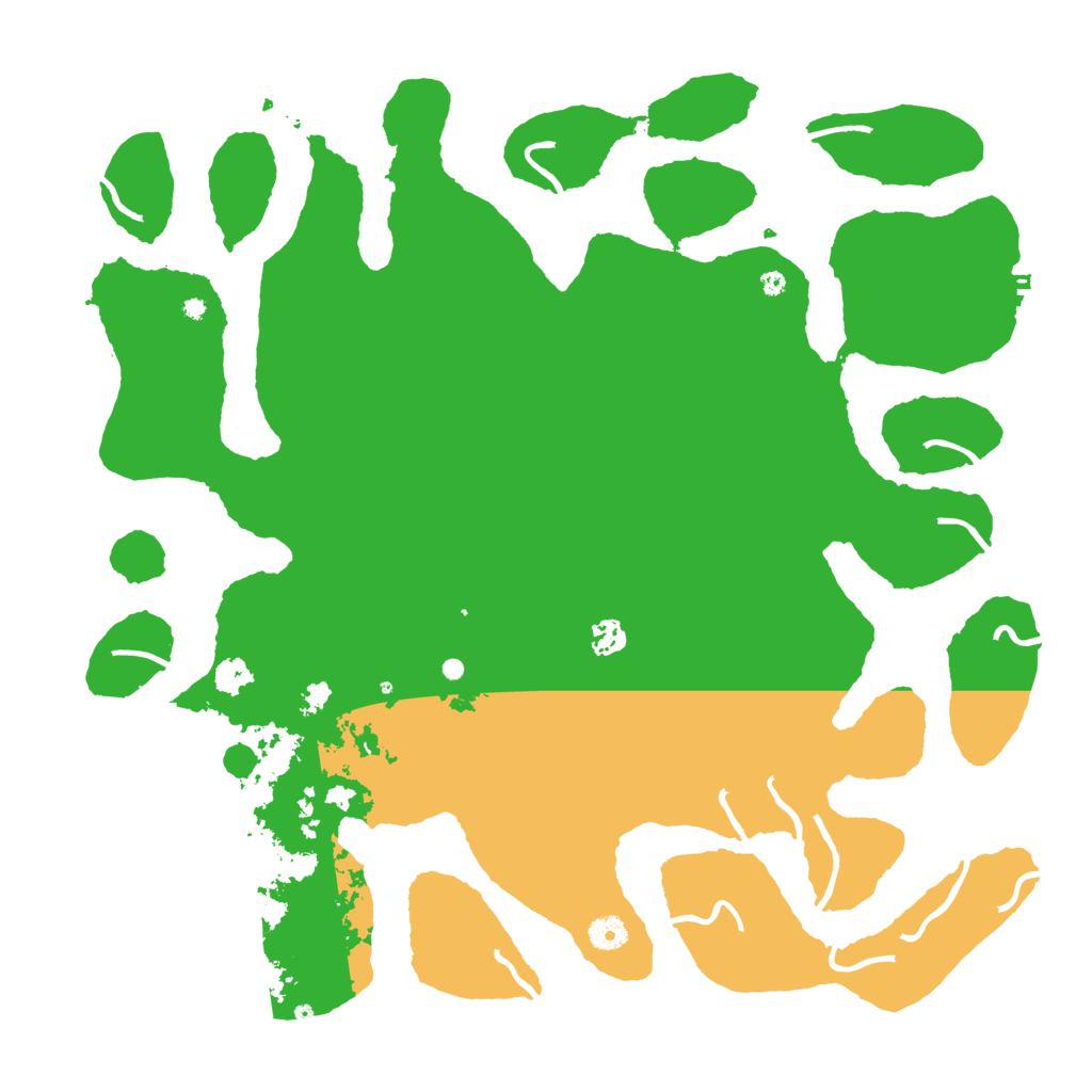 Biome Rust Map: Procedural Map, Size: 4500, Seed: 1999011348