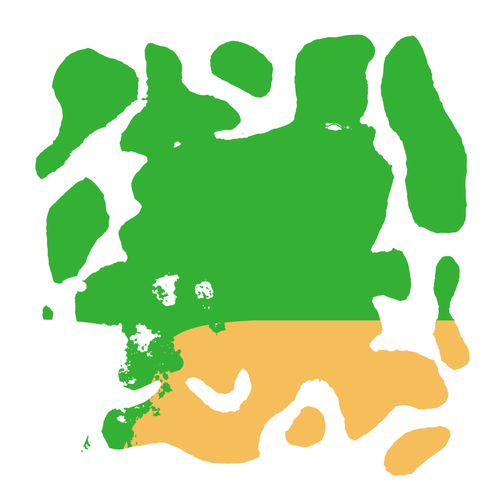 Biome Rust Map: Barren, Size: 4100, Seed: 245222225